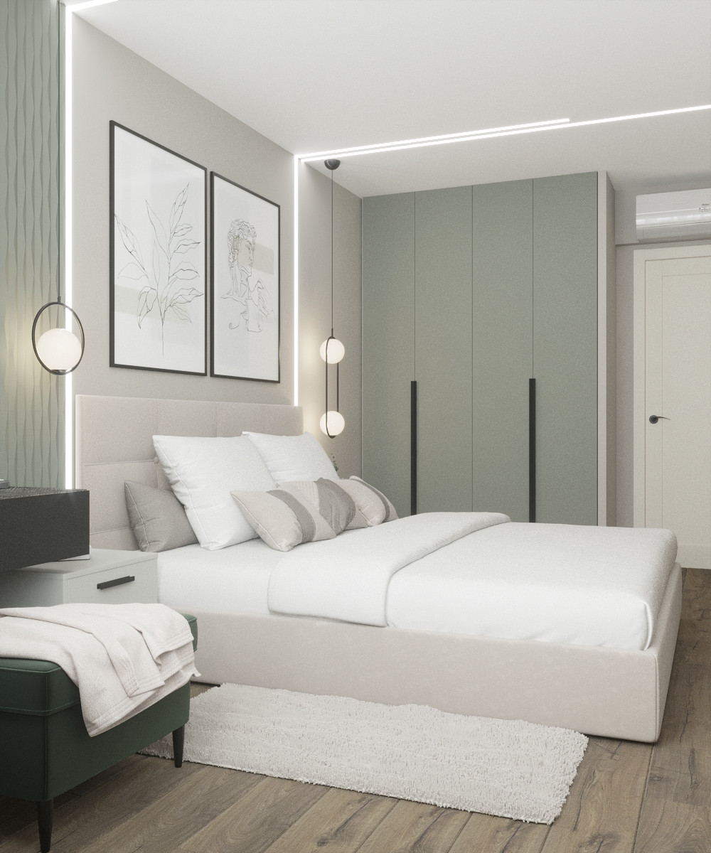 Современная квартира для молодой пары