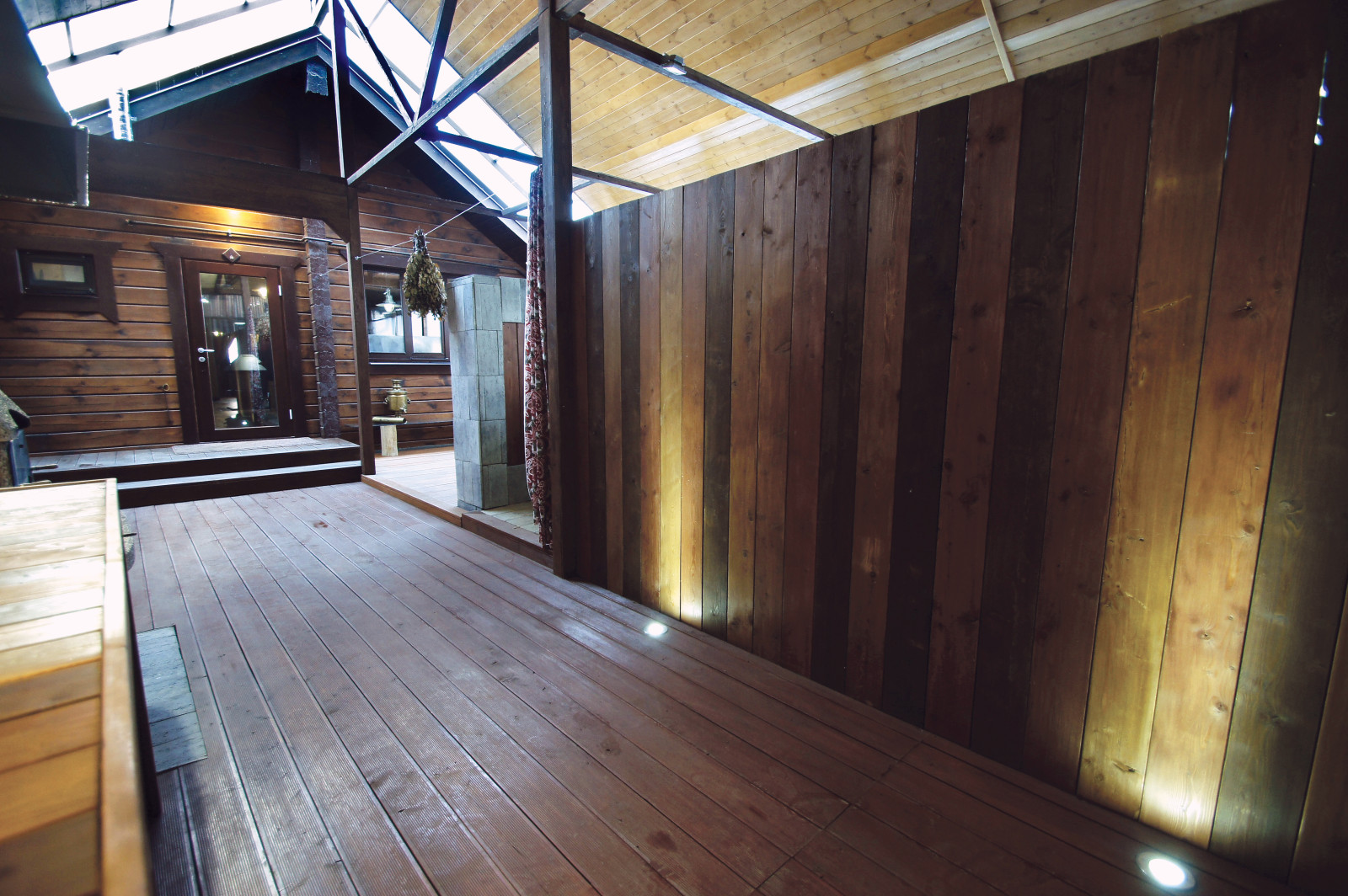 Шале на палубе