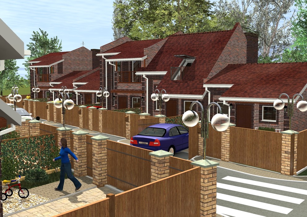 Жилой квартал в г. Азов