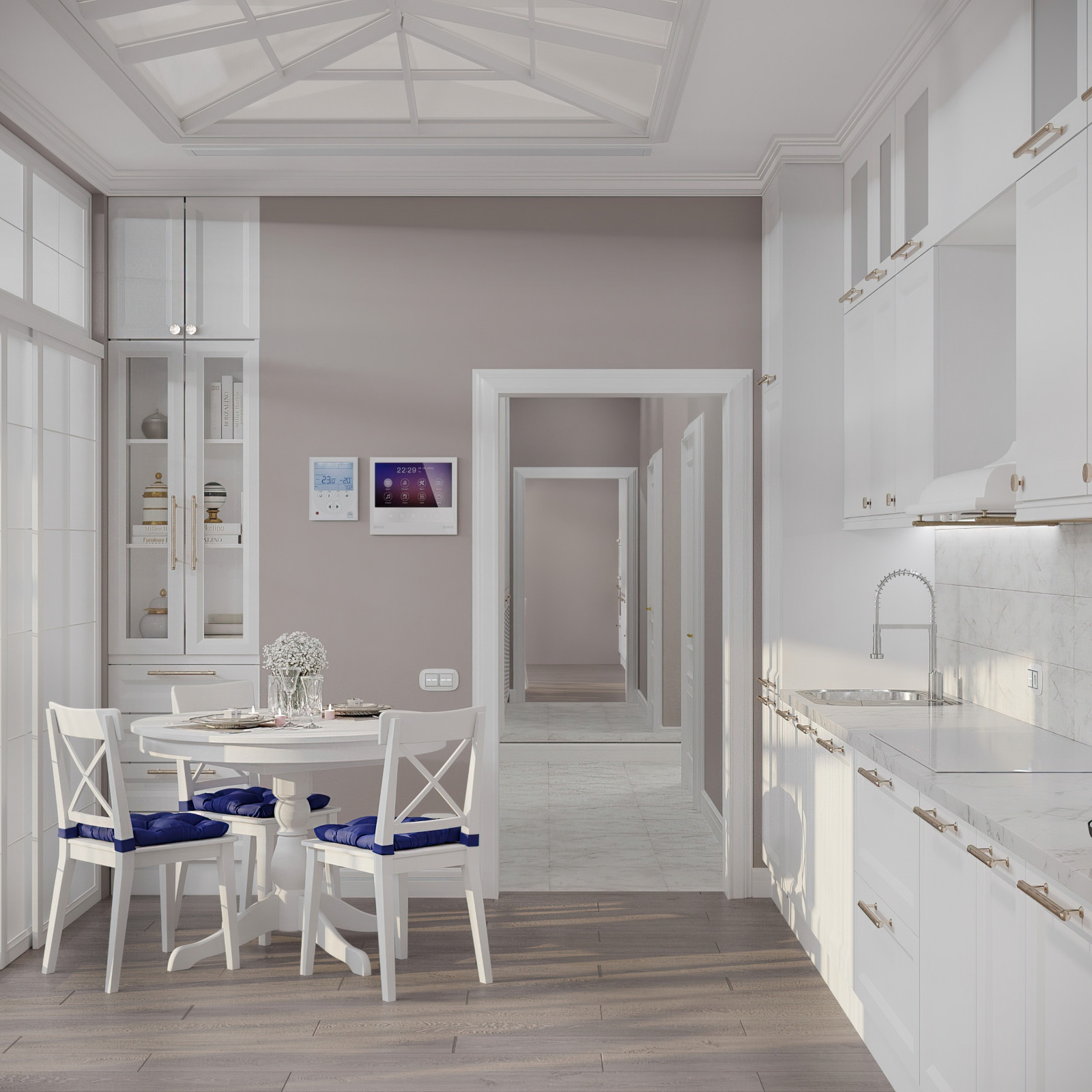 Двухкомнатная квартира в Ялте.