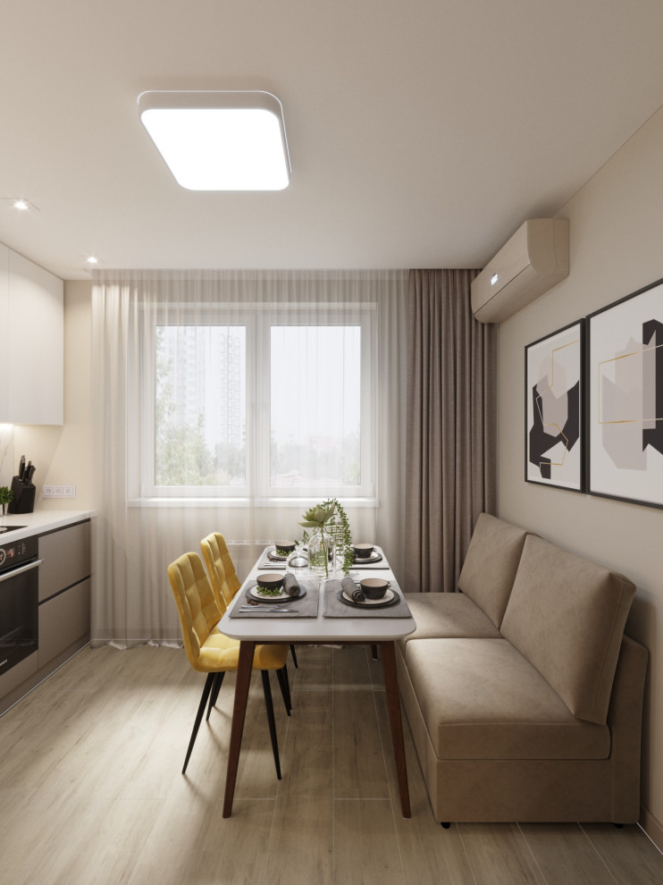 Дизайн проект трёхкомнатной квартиры