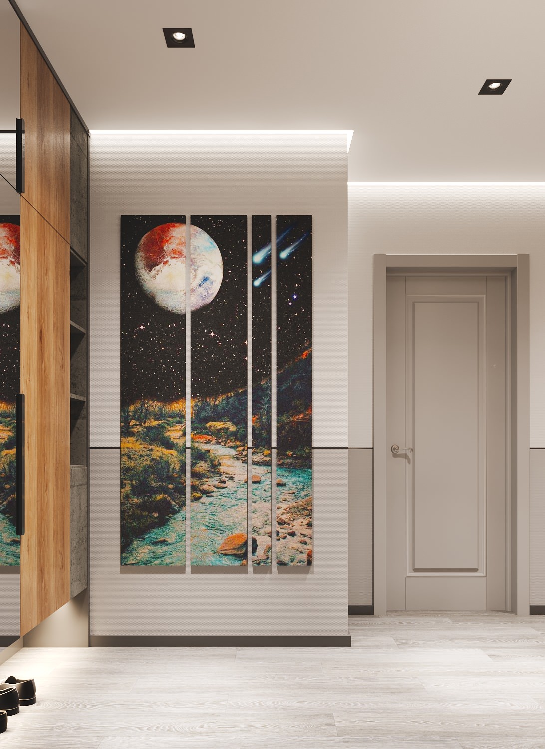 Квартира холостяка в ЖК "Искра Парк" Москва