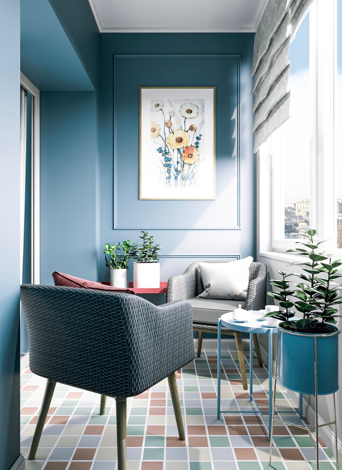 Цвет вдохновения – синий