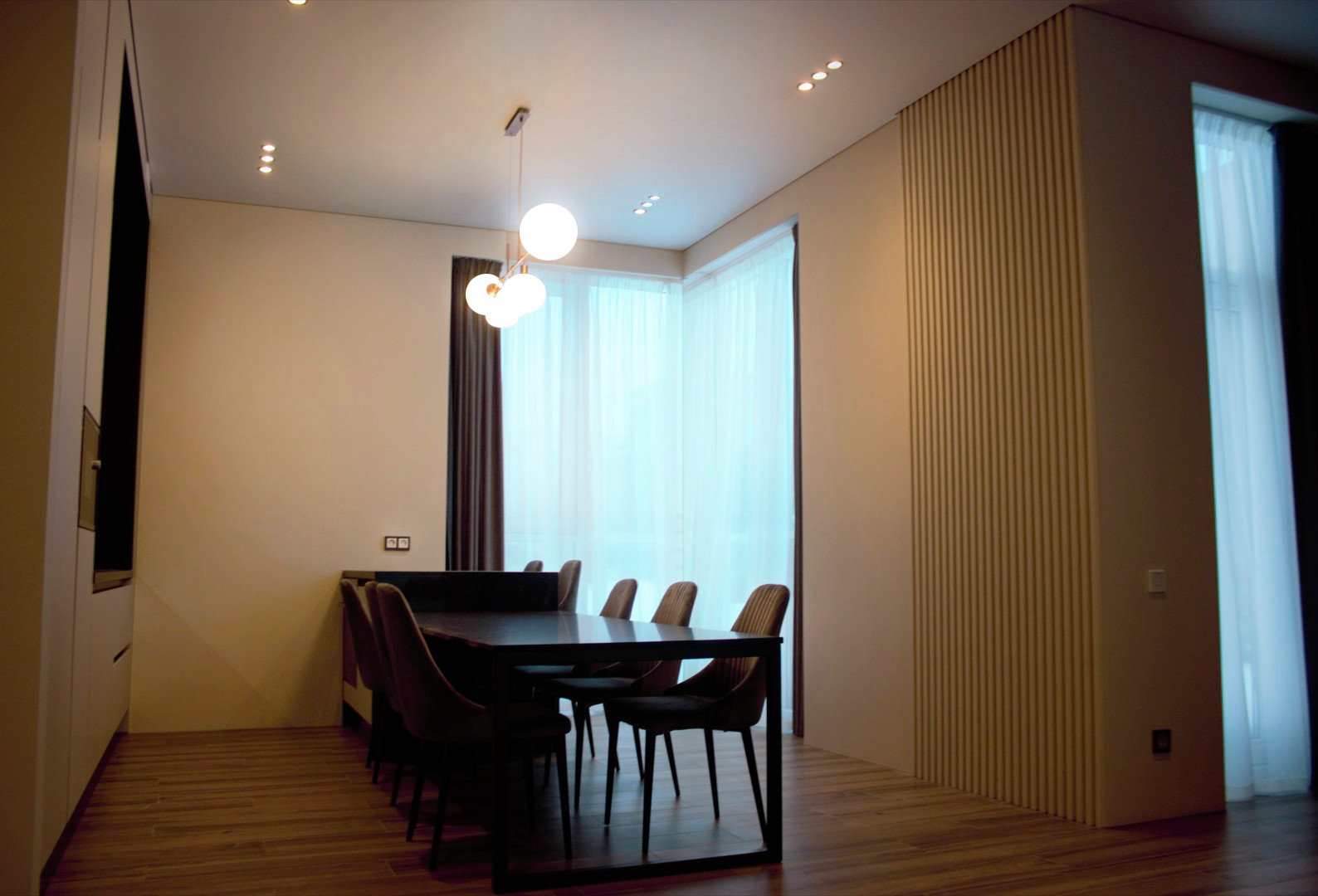 Двухэтажная квартира 200м2 "Лахта-Парк"