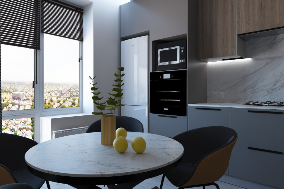 Обложка проекта: Однокомнатная квартира для молодого мужчины ЖК Новый Город