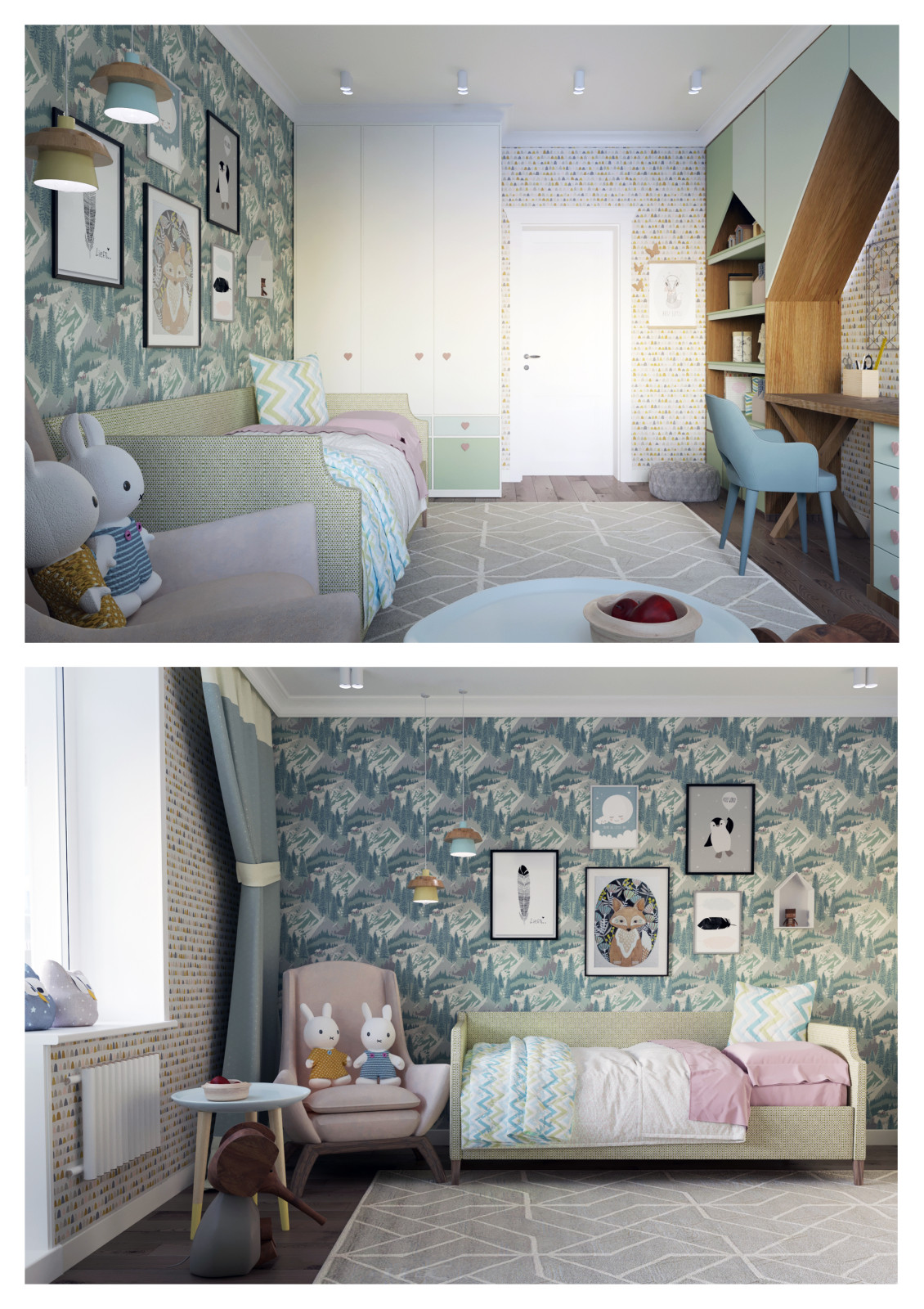 Квартира для мамы с дочкой