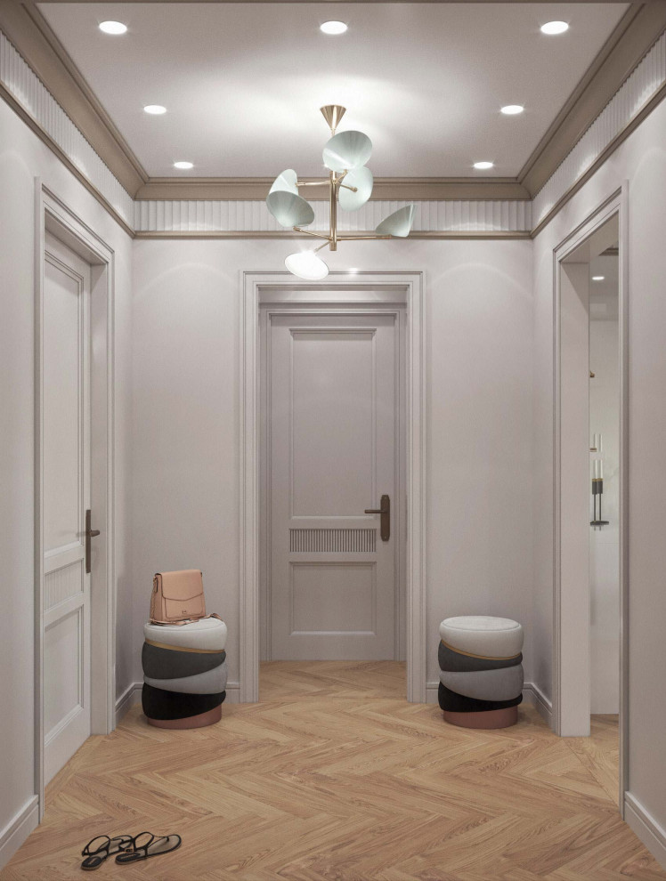 Дизайн интерьера квартиры-студии для современной модной девушки