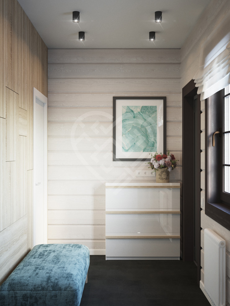 Дизайн интерьера дома из клеёного бруса в Подмосковье