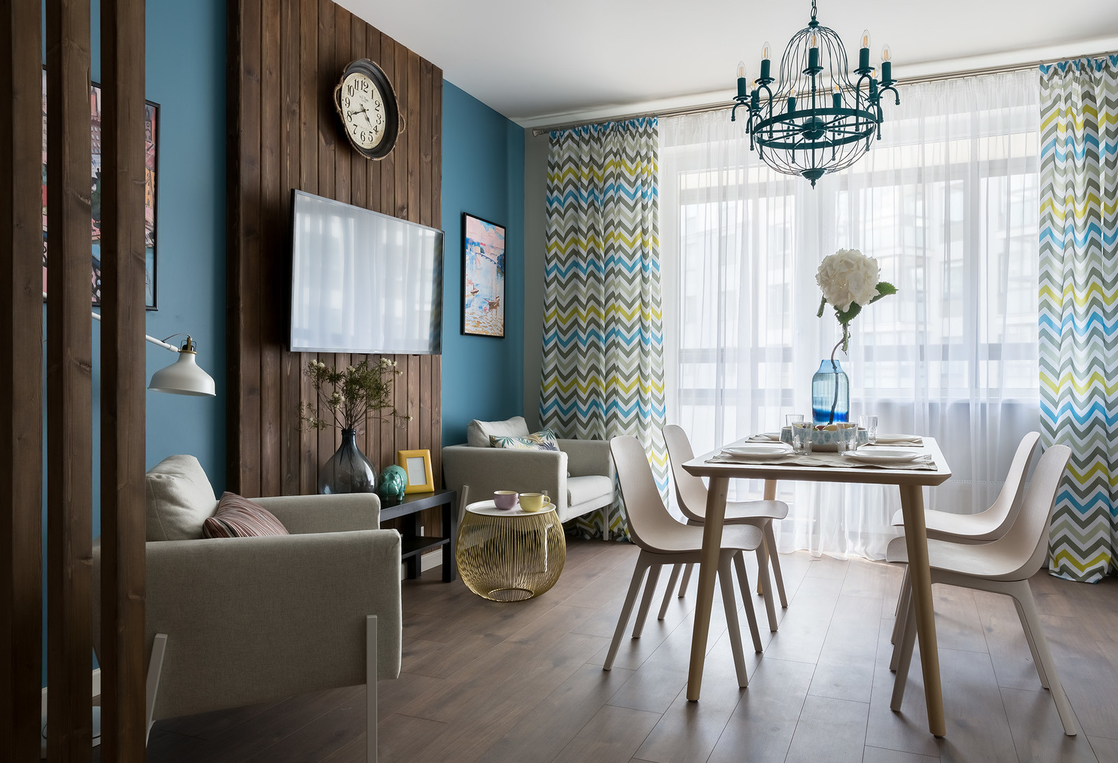 Обложка проекта: Квартира под сдачу в Санкт-Петербурге в скандинавском стиле