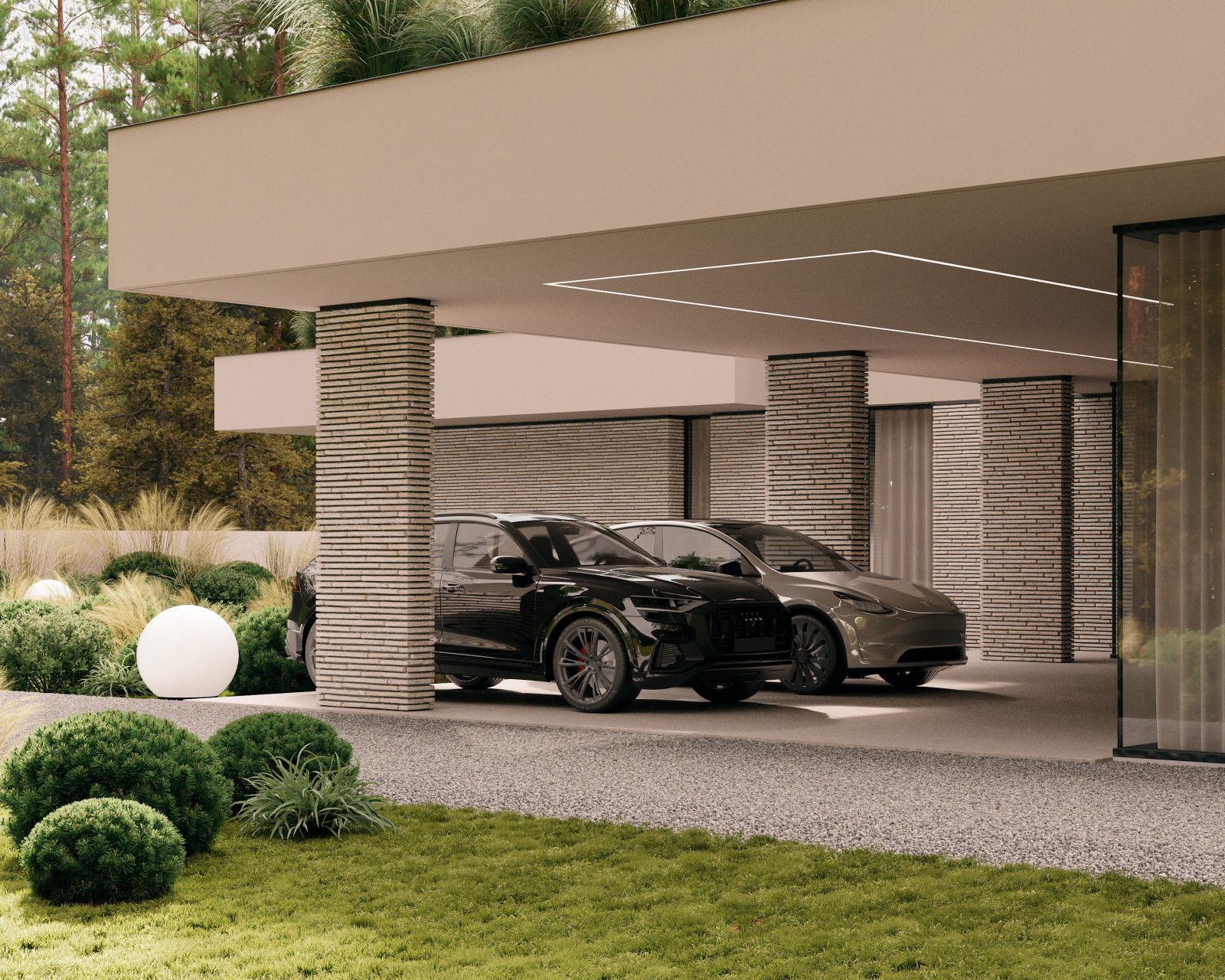 Concept project / Wright house