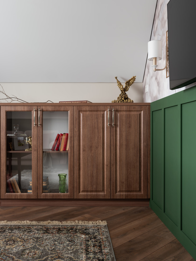 Двухэтажный дом с террасой площадью 170 м²