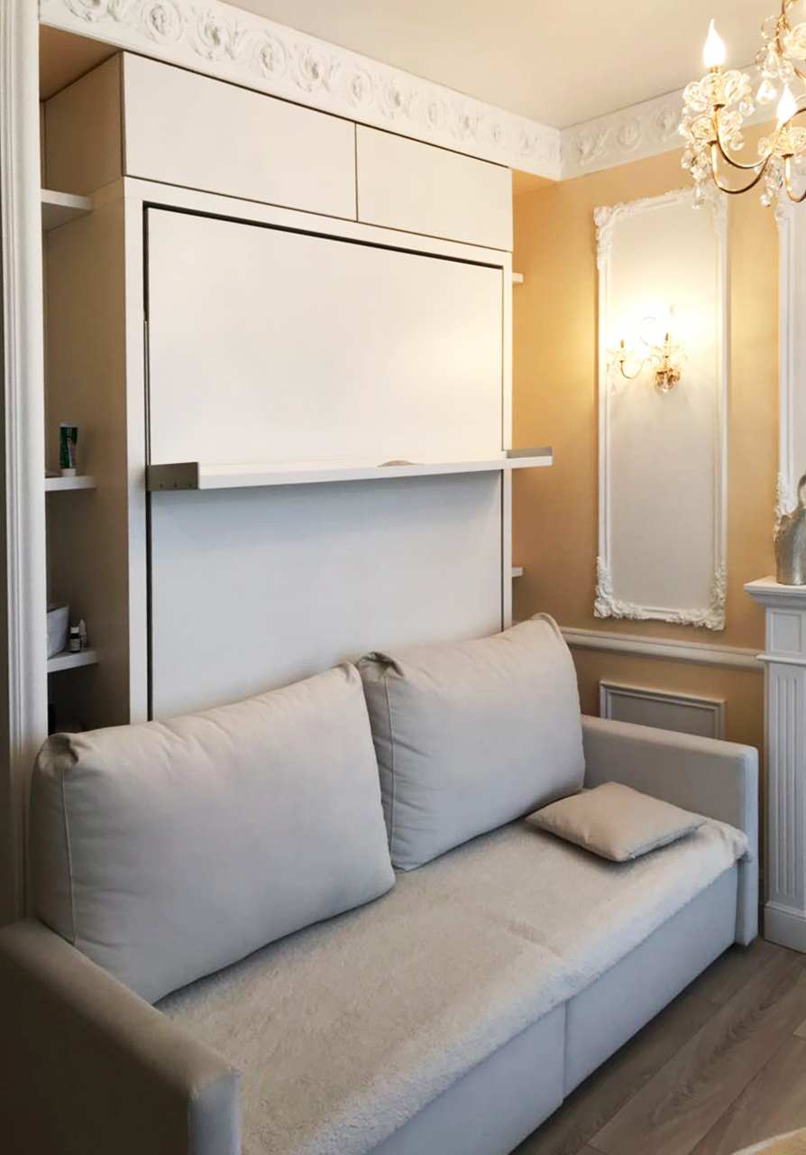 Кабинет в четырехуровневой квартире