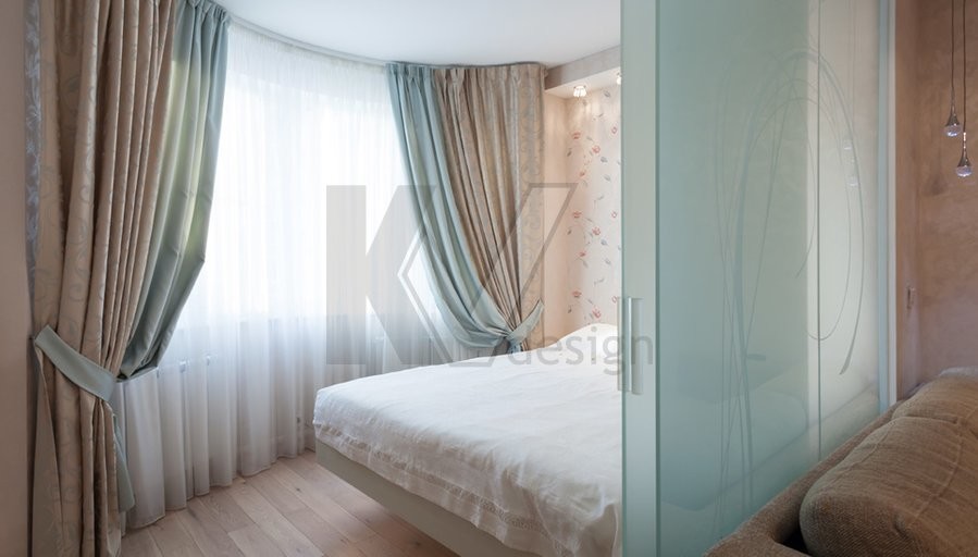 Дизайн двухкомнатной квартиры И-155 в Москве