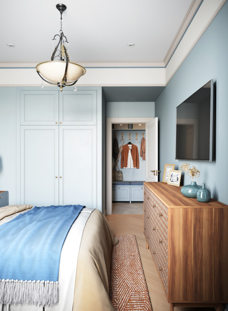 Квартира в голубых оттенках под сдачу в аренду