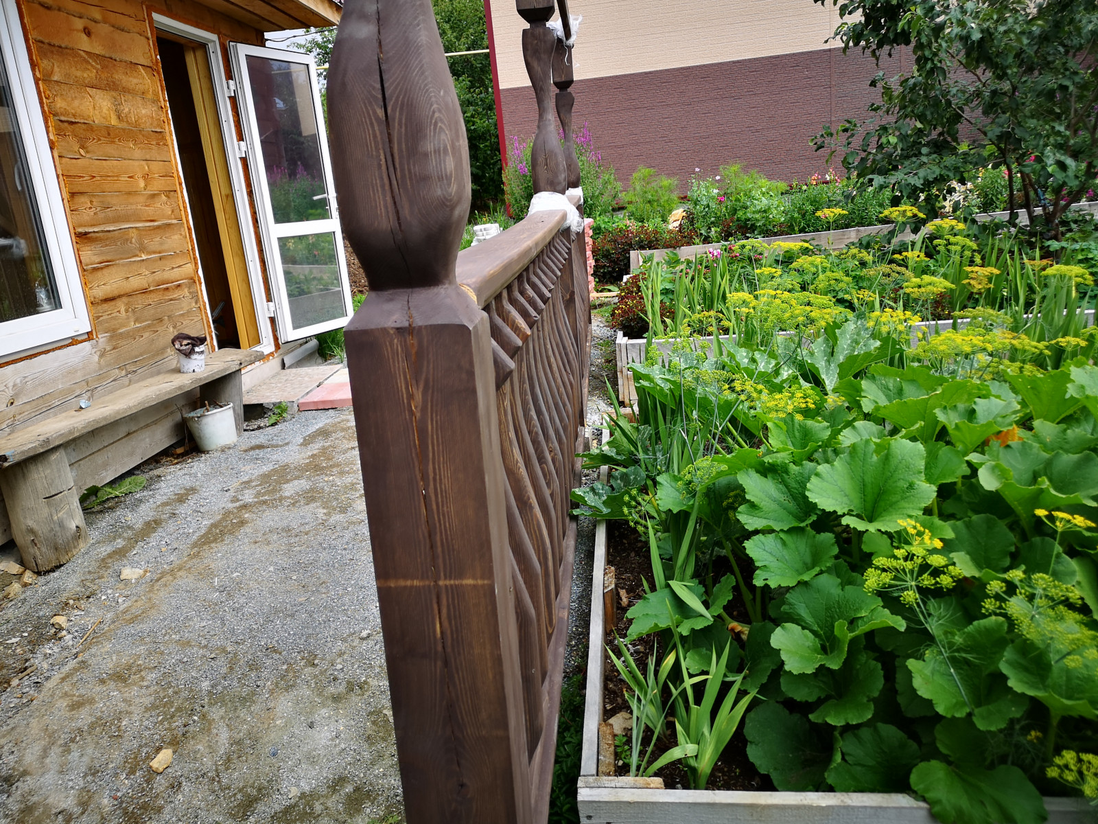 Обложка проекта: Веранда открытого типа.