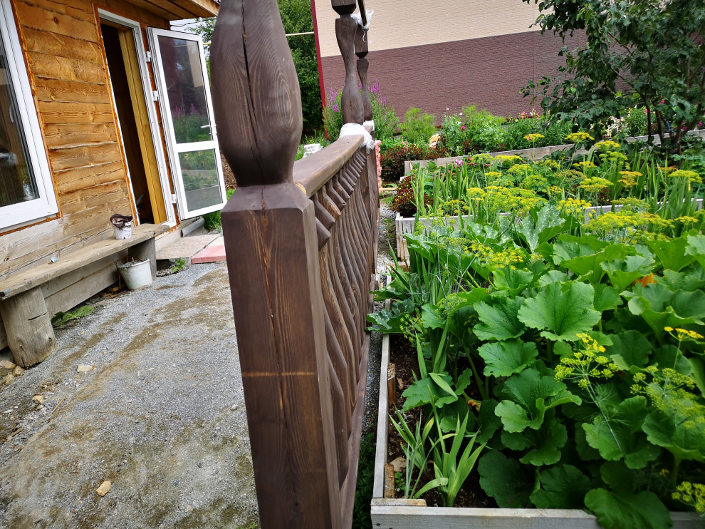 Обложка проекта: Веранда открытого типа.