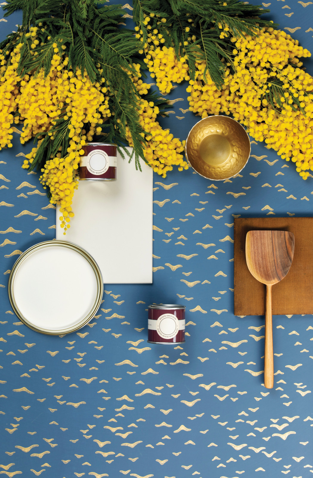 Farrow&Ball Metallic Wallpapers at Manders