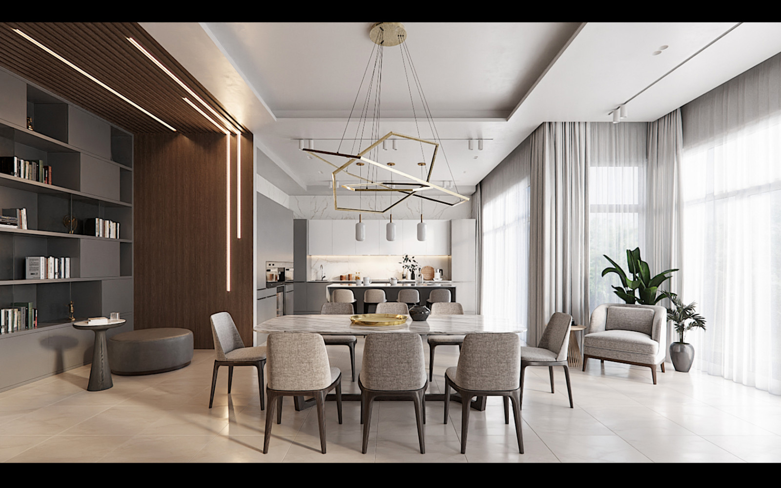 Обложка проекта: Проект загородного дома в современном стиле