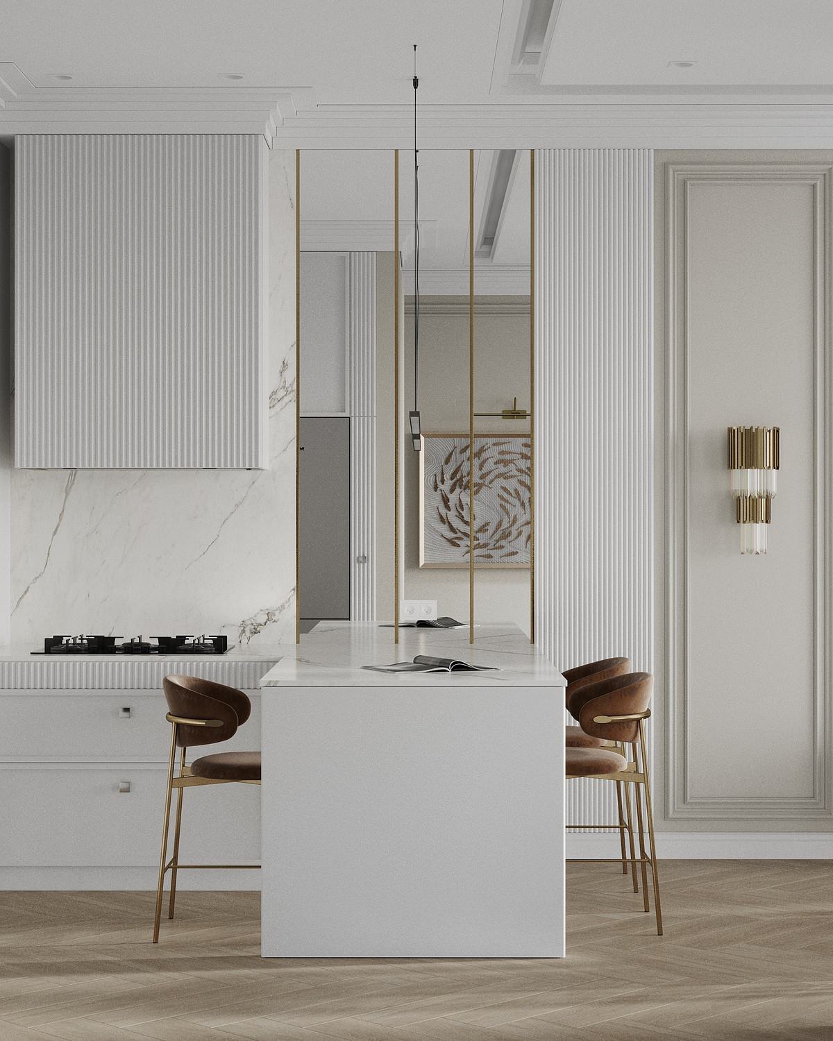 Дизайн-проект двухкомнатной квартиры для семейной пары