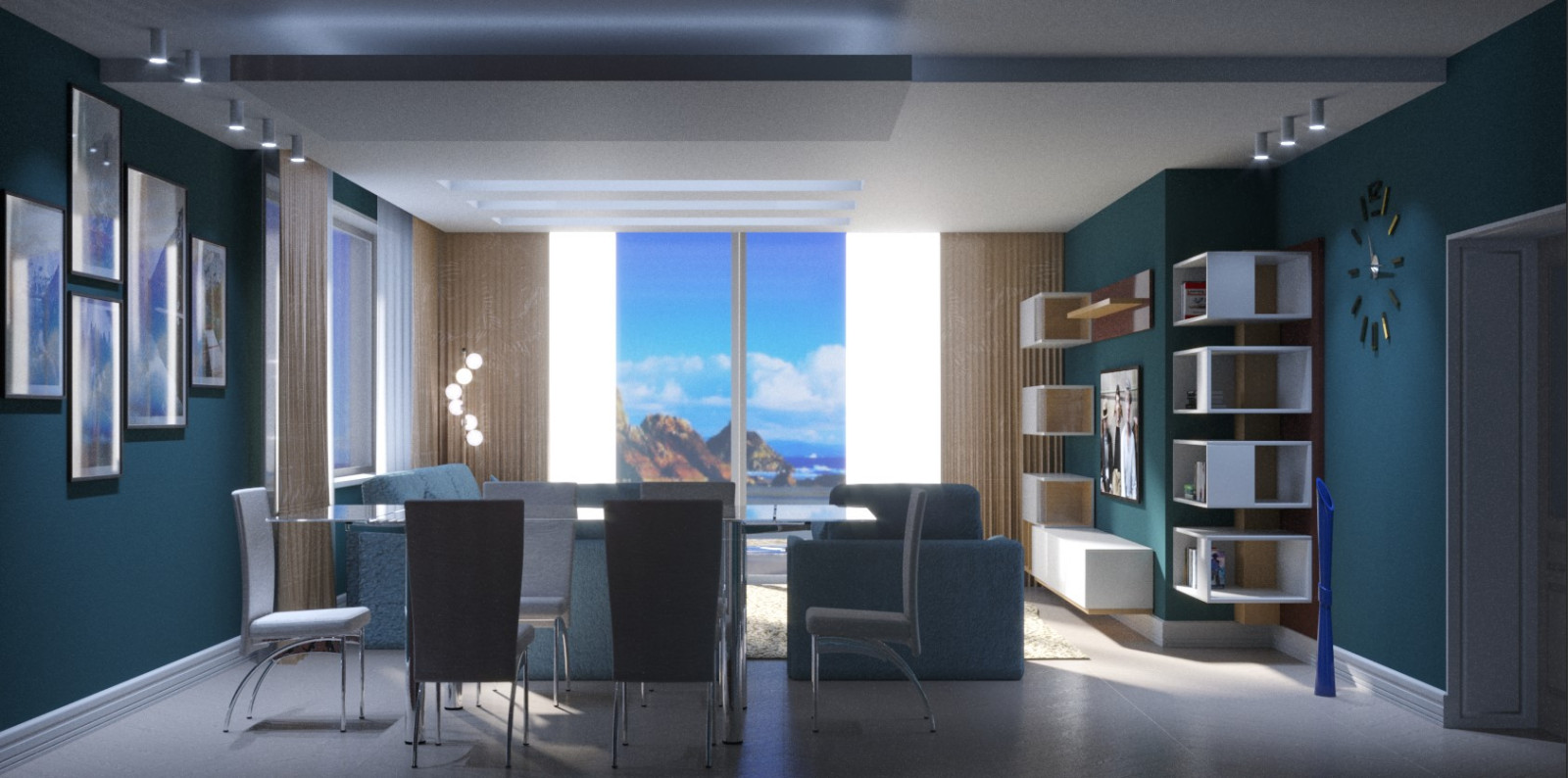 Интерьер частного дома