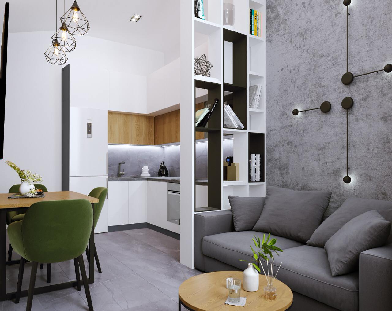 Дизайн-проект частной квартиры ЖК "Рассказово "