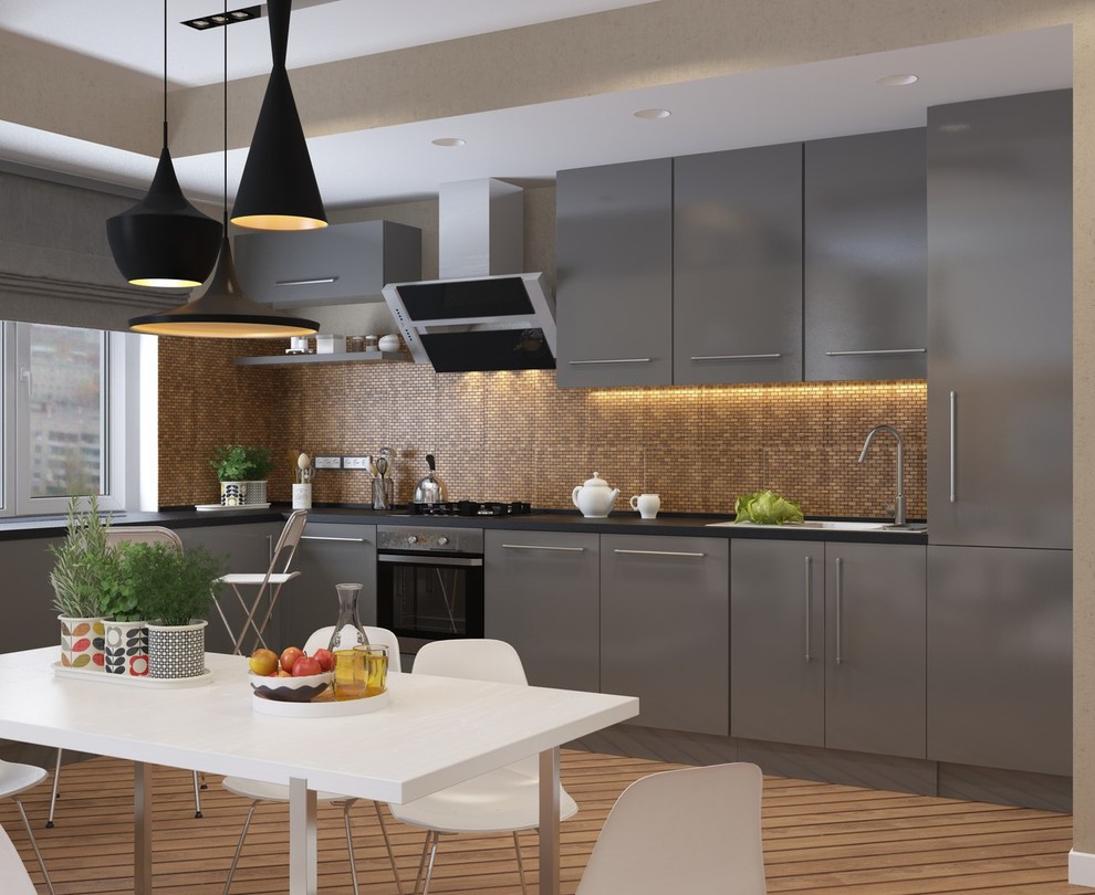 Дизайн квартиры в ЖК Северный парк (110 кв.м.)