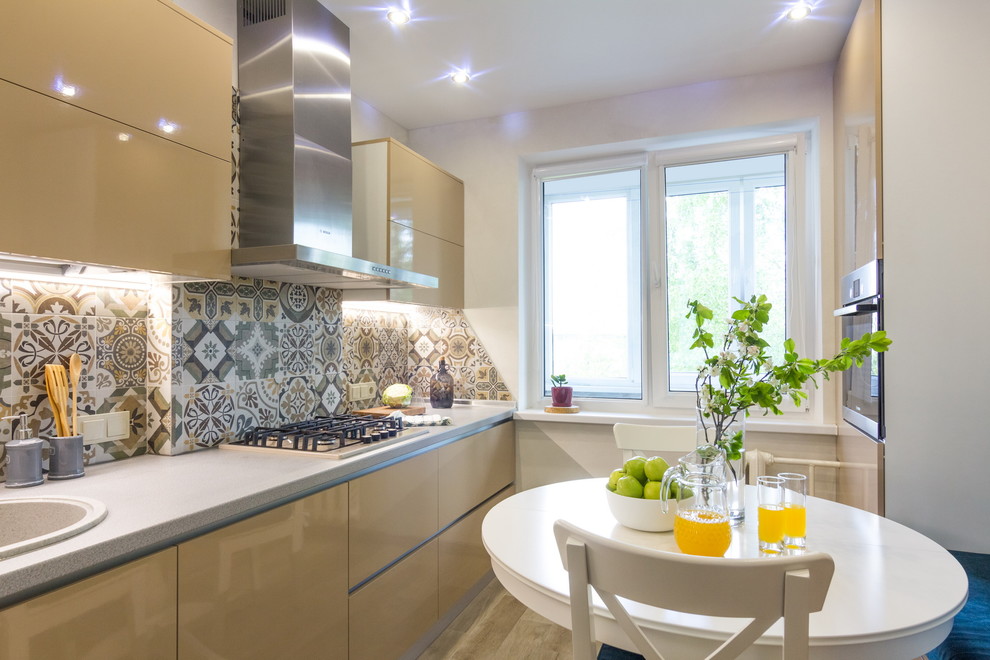 Дизайн интерьера кухни "Дыхание весны"