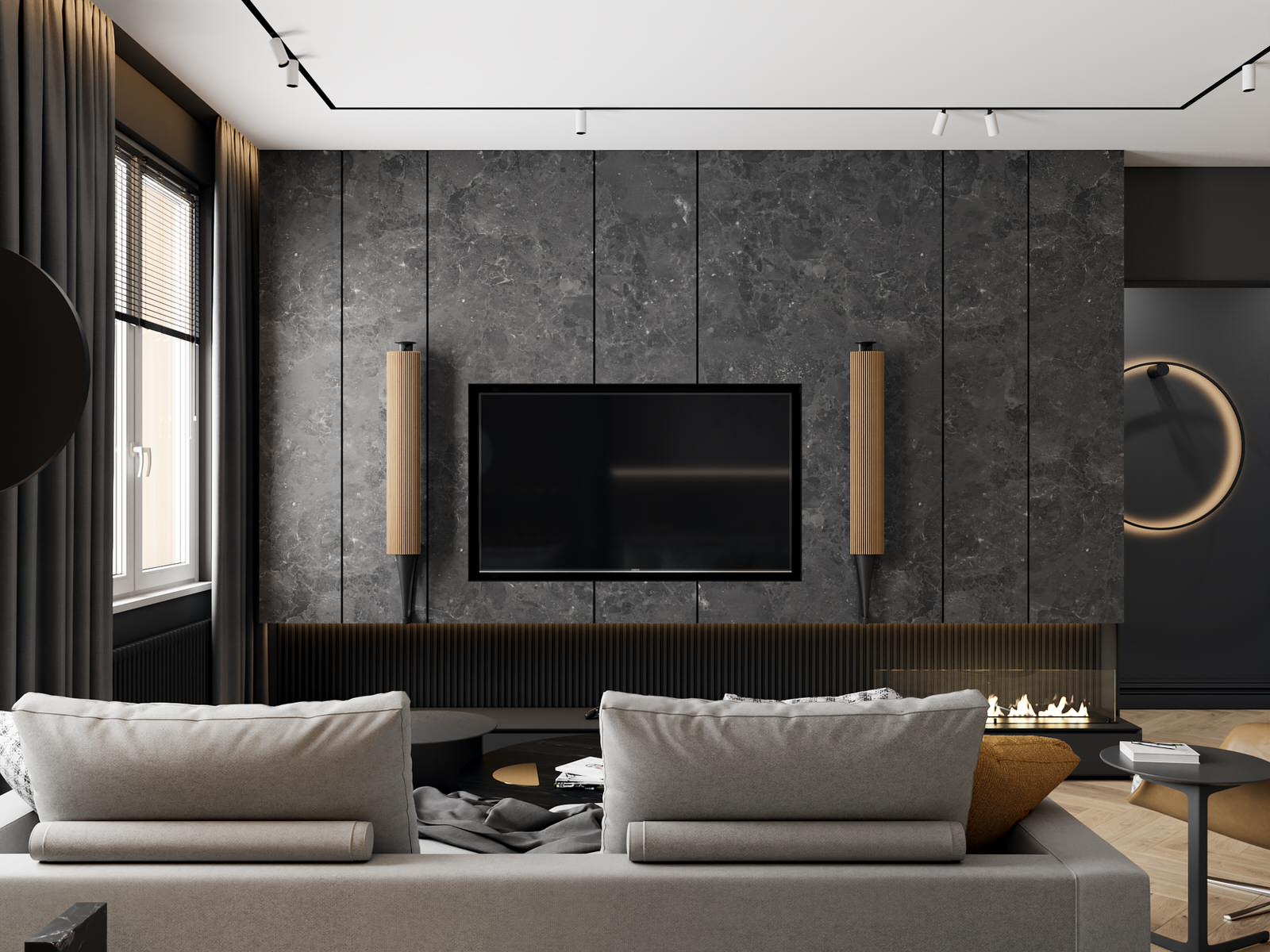 Дизайн трёхкомнатной квартиры в ЖК "Дом на Зелейной | Санкт-Петербург | Россия |