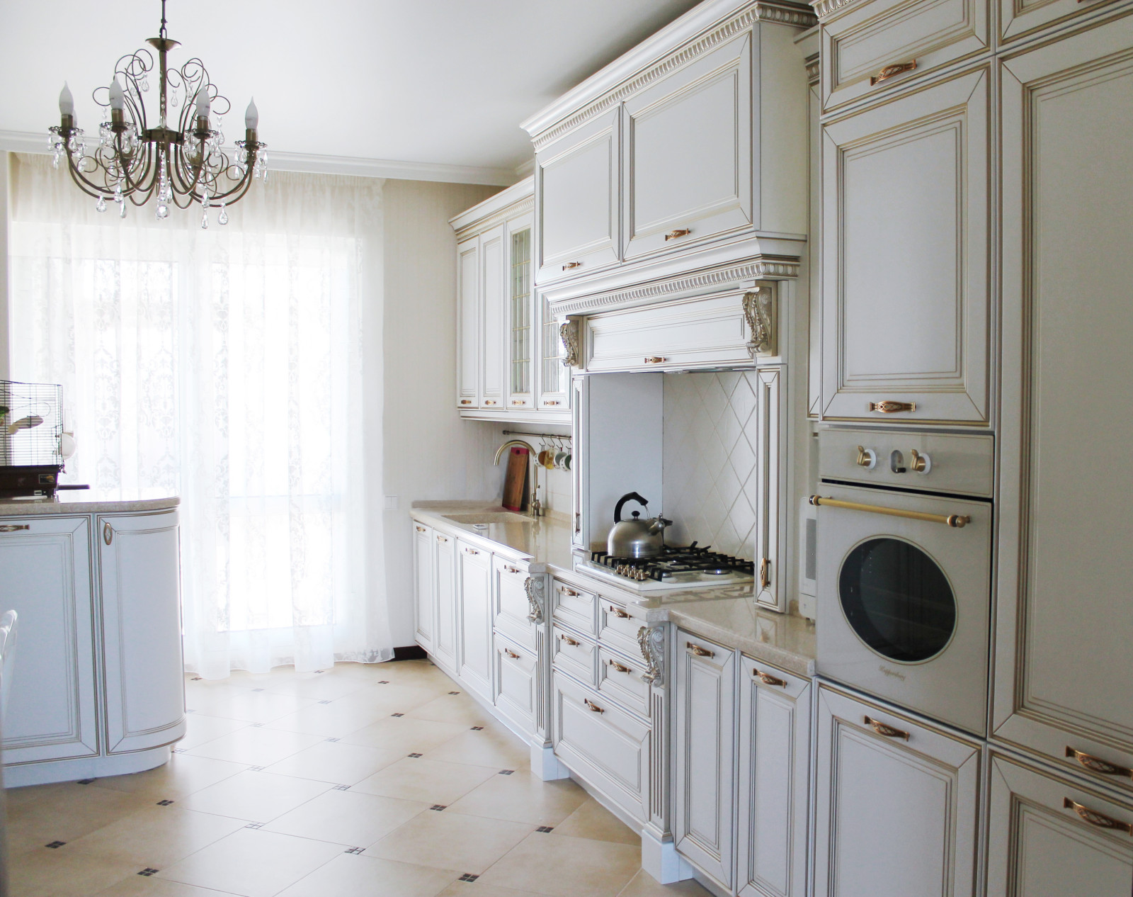 Кухня до-после