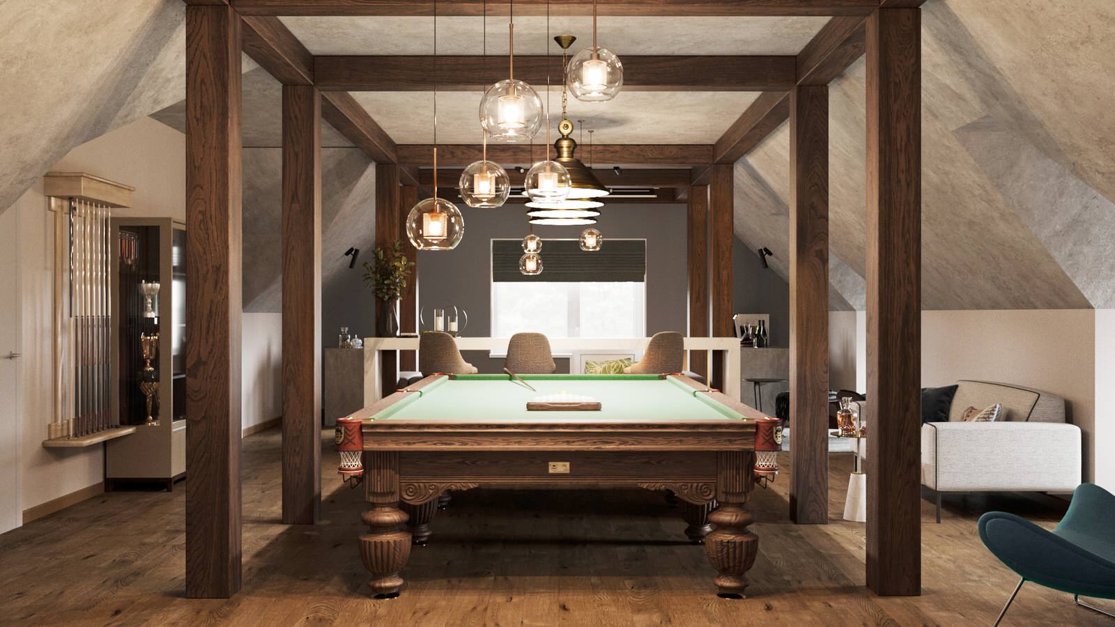 Обложка проекта: Нестандартная планировка в загородном поместье