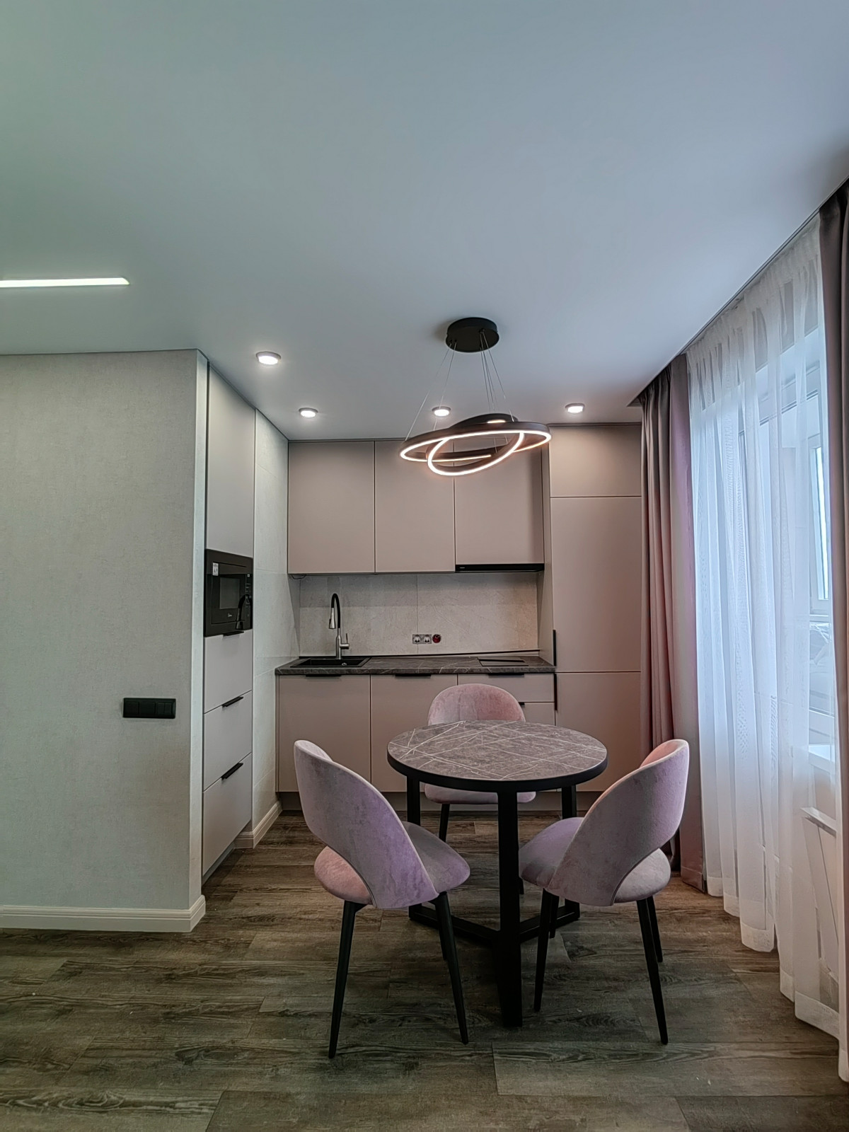 Реализованный интерьер квартиры