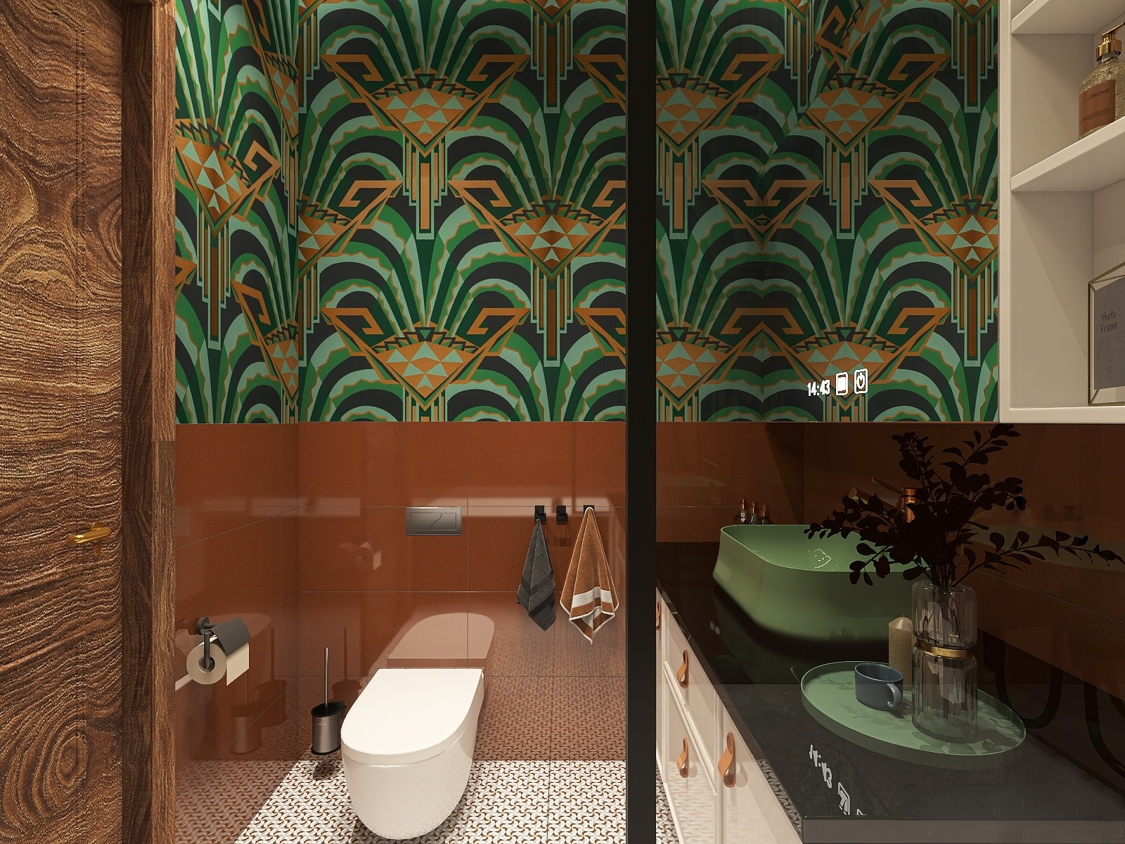 Ванная для холостяка