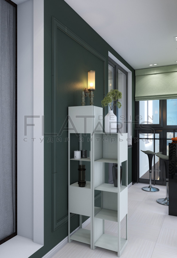 Дизайн 2-ной кв. 67кв.м. Современный стиль