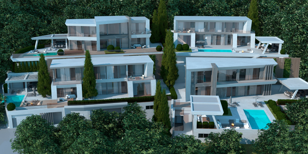 Архитектура современного элитного дом