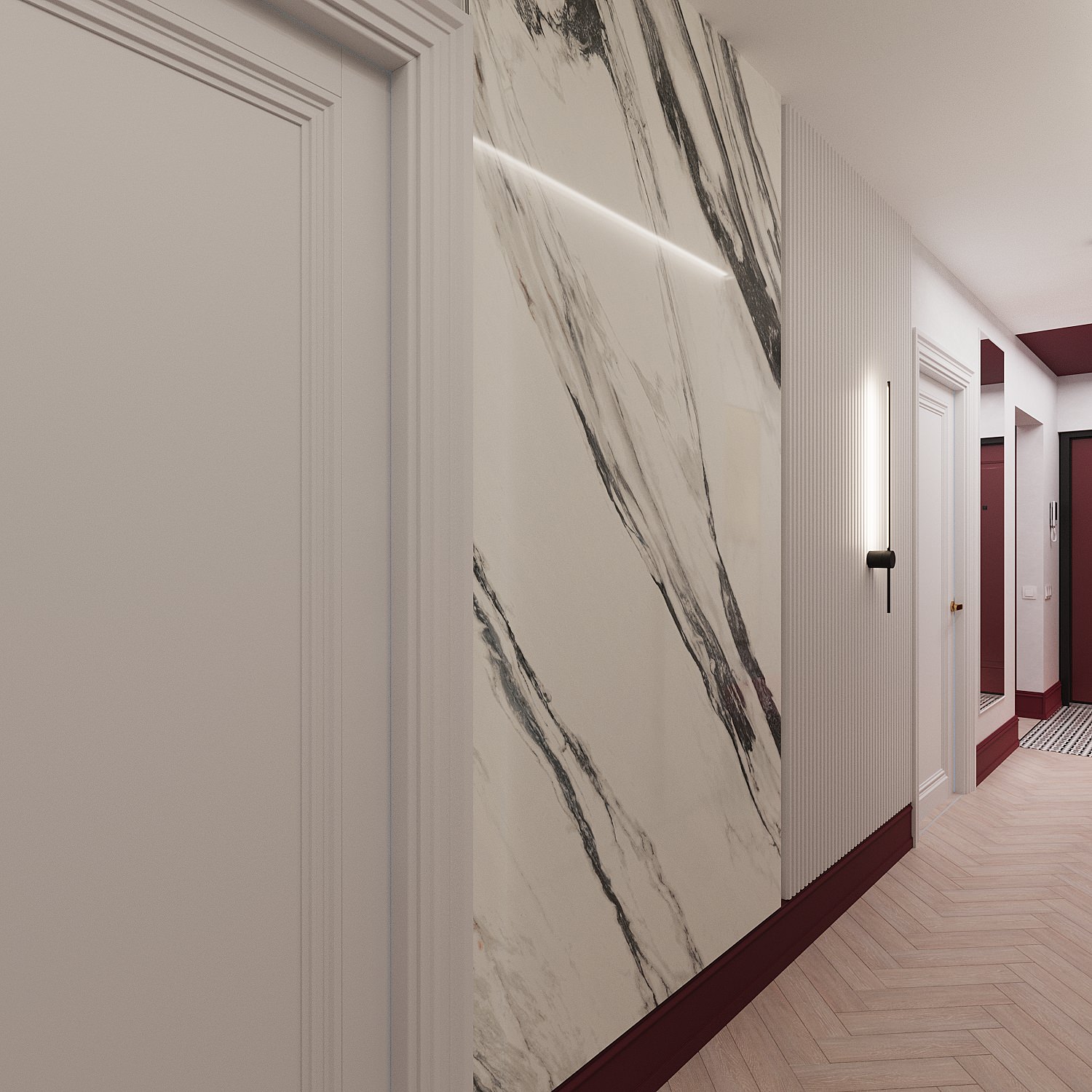 Дизайн проект квартиры 80 кв.м.