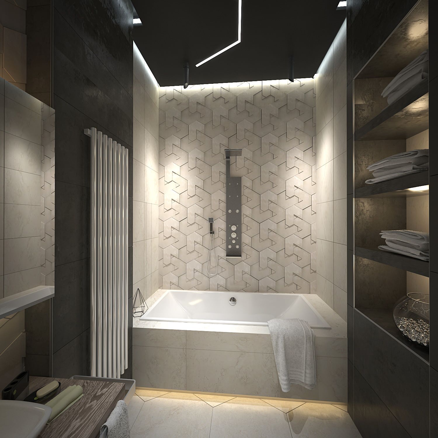 Обложка проекта: Проект интерьера ванной комнаты