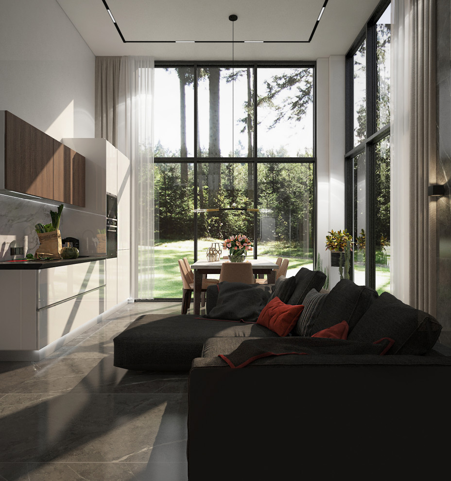 Обложка проекта: Коттедж в в современном стиле в Краснодаре