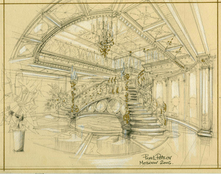 Эскизы - дизайн интерьера