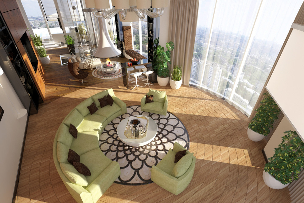 Пентхаус двухуровневый