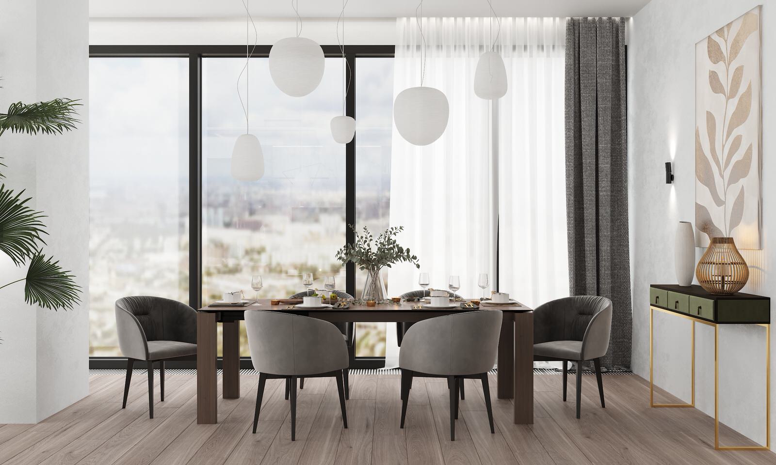 Дизайн квартиры в башне ОКО в Москва-Сити