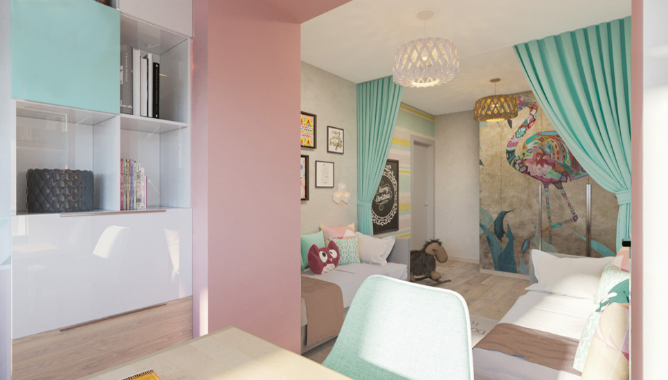 Трехкомнатная квартира серии П-3М, м. Академическая