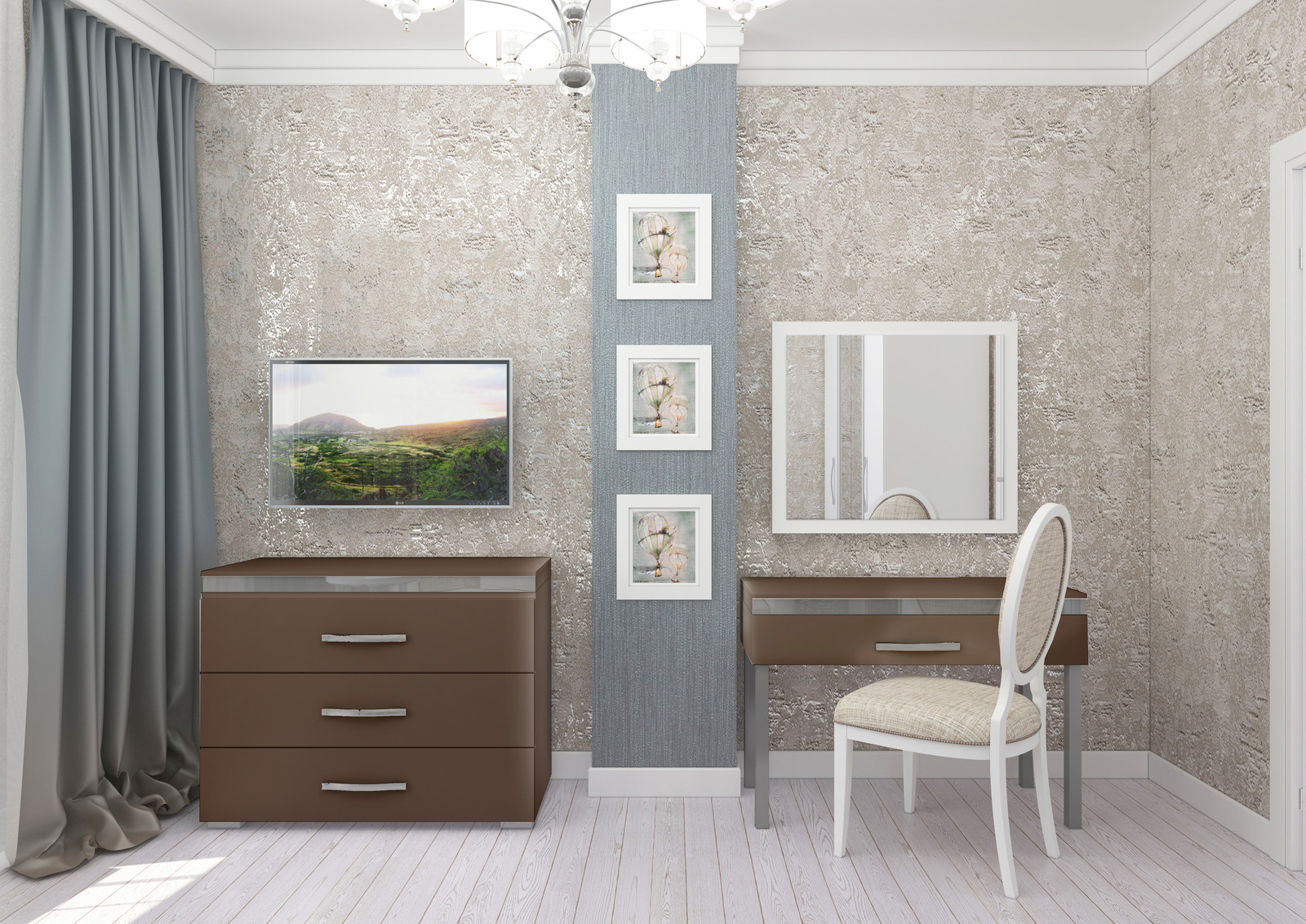 Обложка проекта: Современный интерьер в светлых тонах