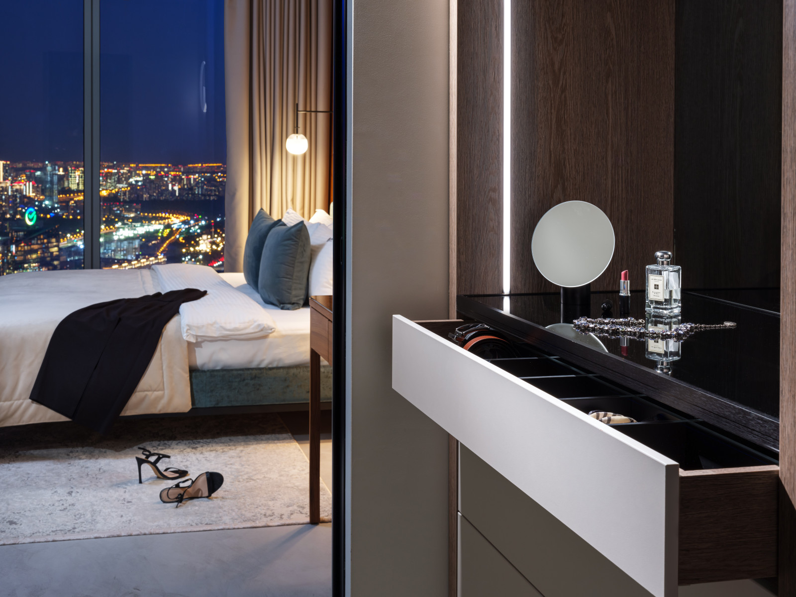 Рекламная фотосъемка апартамента в башне "Нева"