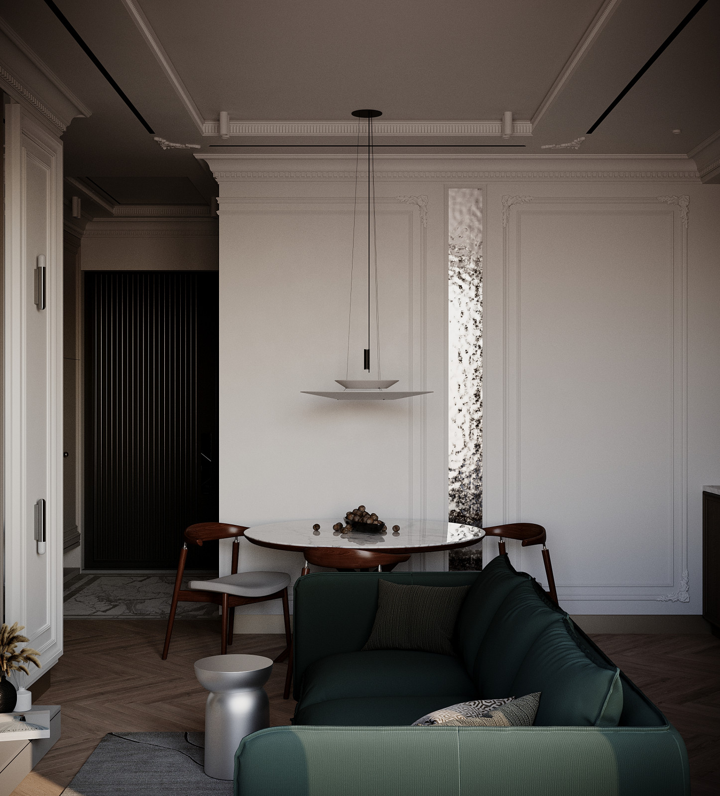 Кухня-гостиная в ЖК Ever