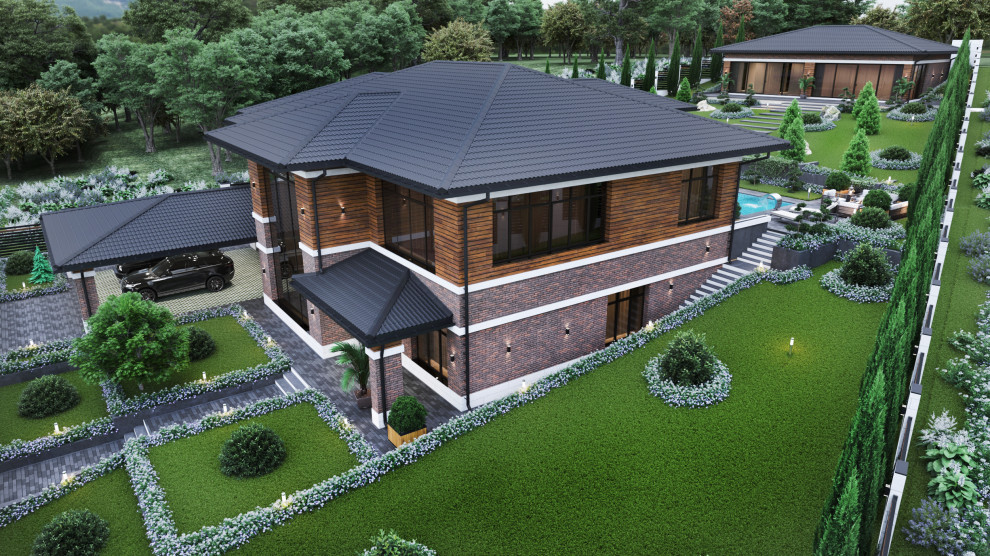 Обложка проекта: Вилла в п.Федотовка