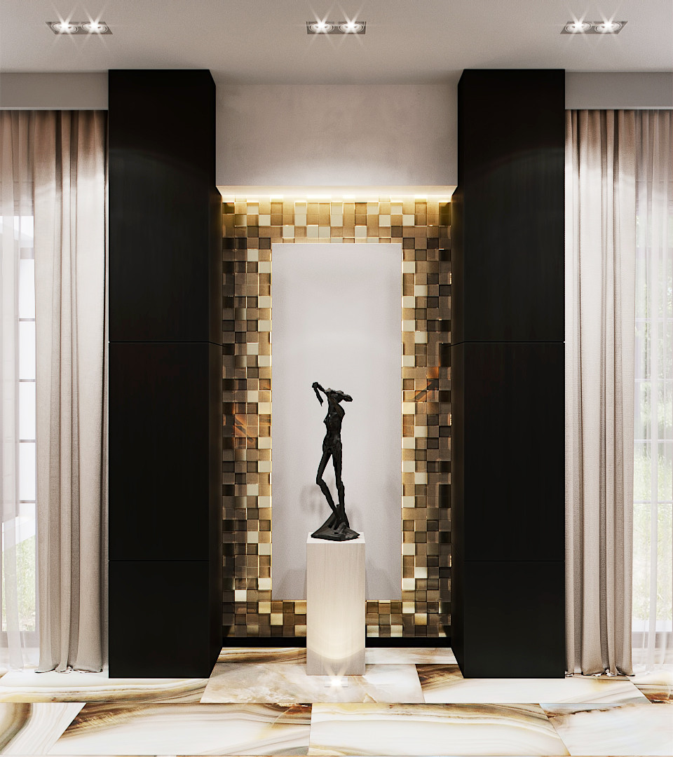 Дизайн-проект интерьера. Усадьба Каменка.