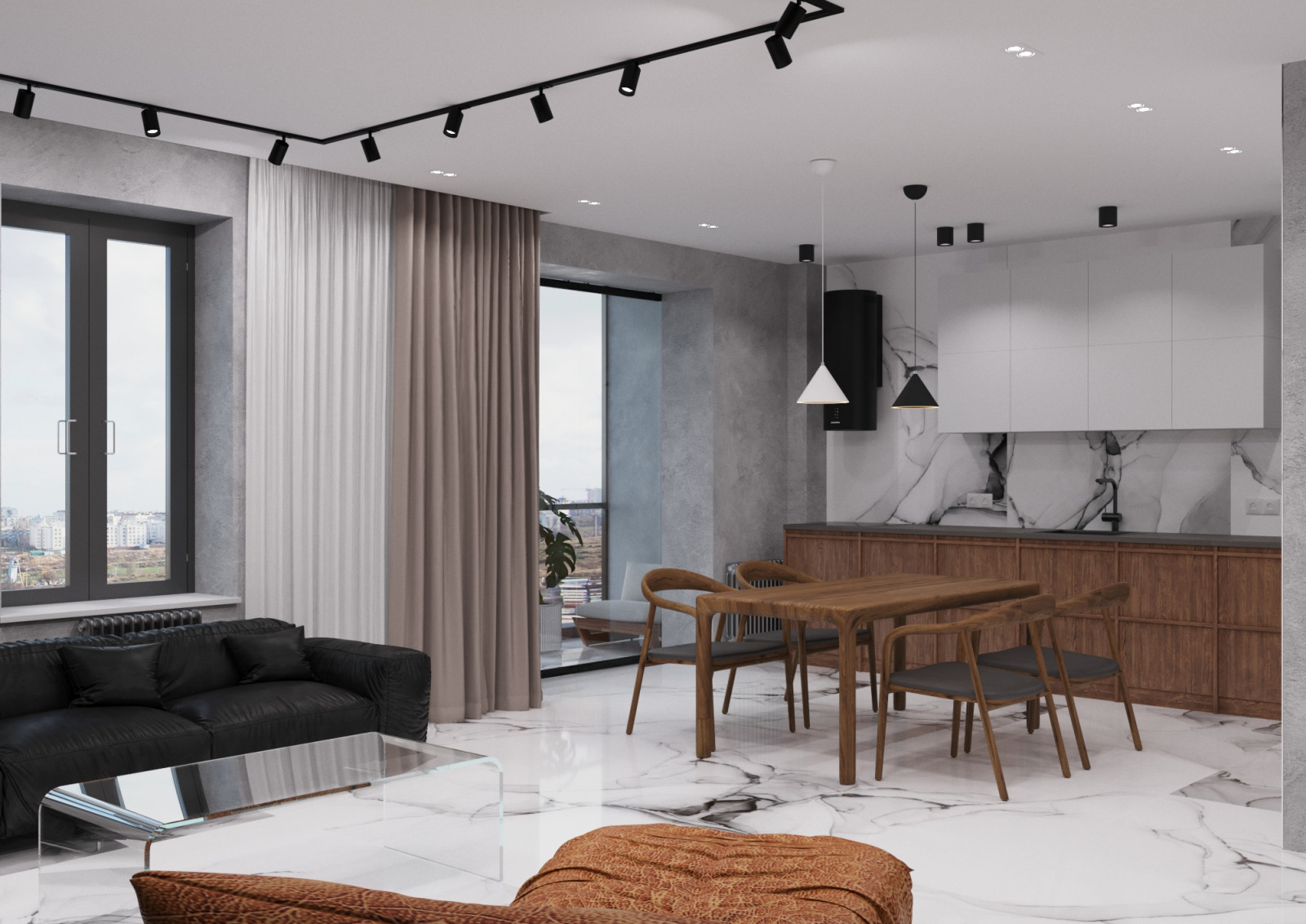 Квартира в современном стиле