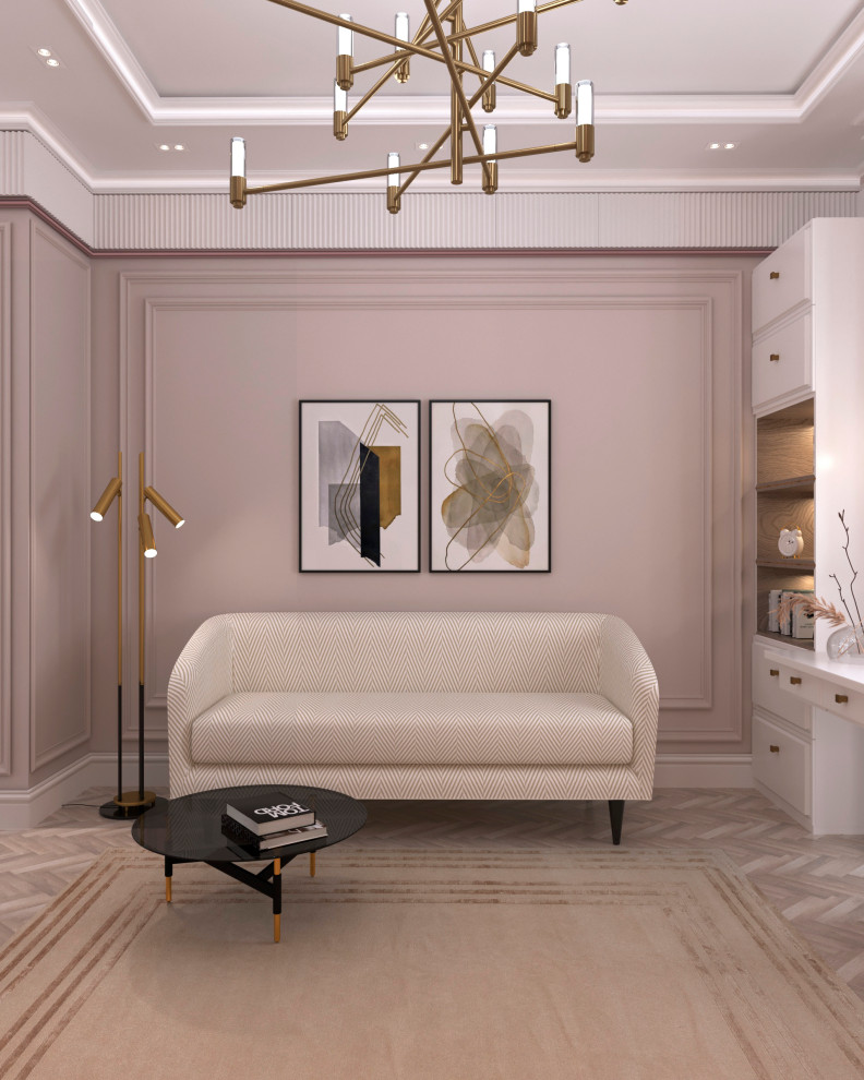 Дом 500м2. Комната юной леди 44м2