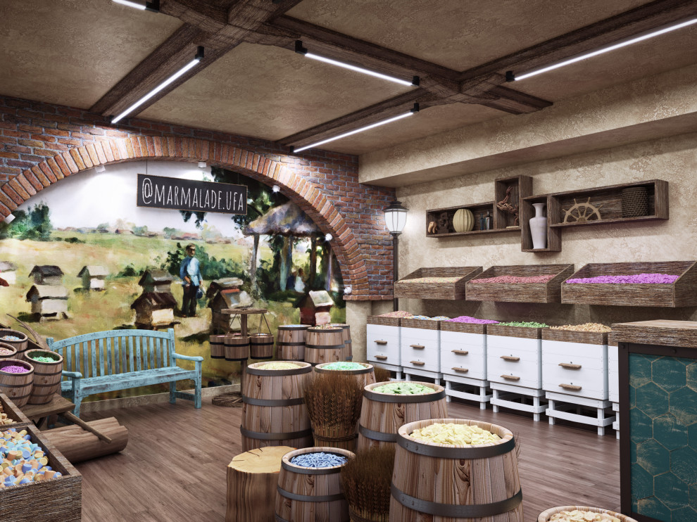 Обложка проекта: Магазин сладостей "Пчела и Мармелад"