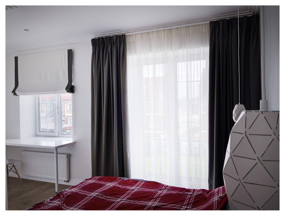 Обложка проекта: Спальня в КП «Федоскино Парк»